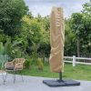 Beige Cantilever Umbrella Cover