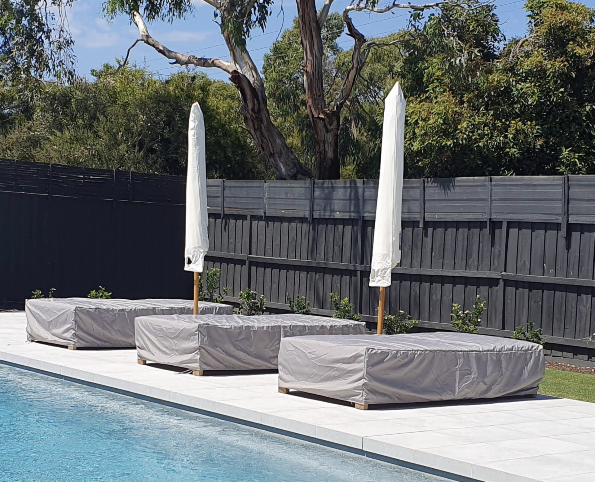 Grey Custom Sun Loungers Cover Review by Ben Taylor