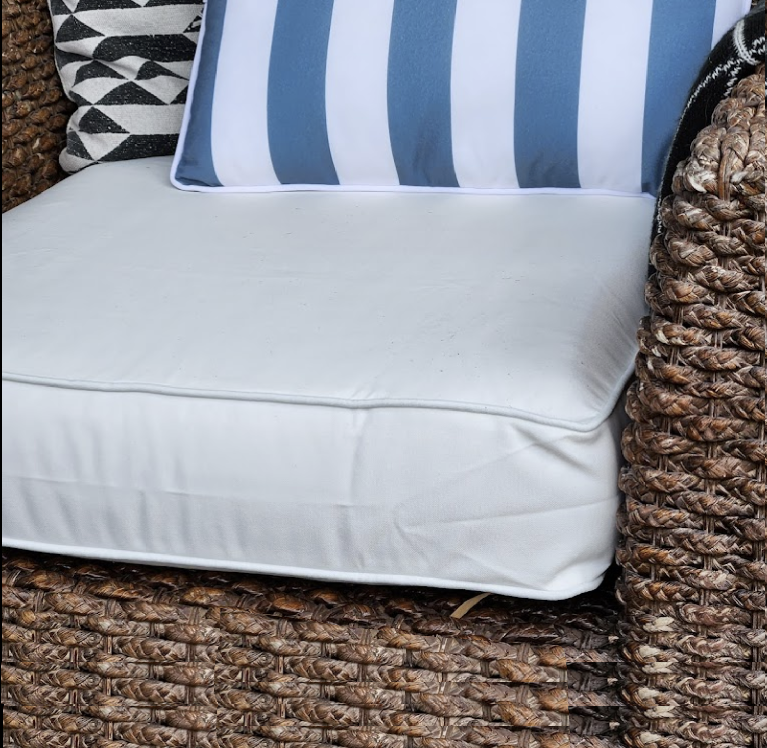 English White Sofa Cushion Cover Review by Ian Cuthbertson