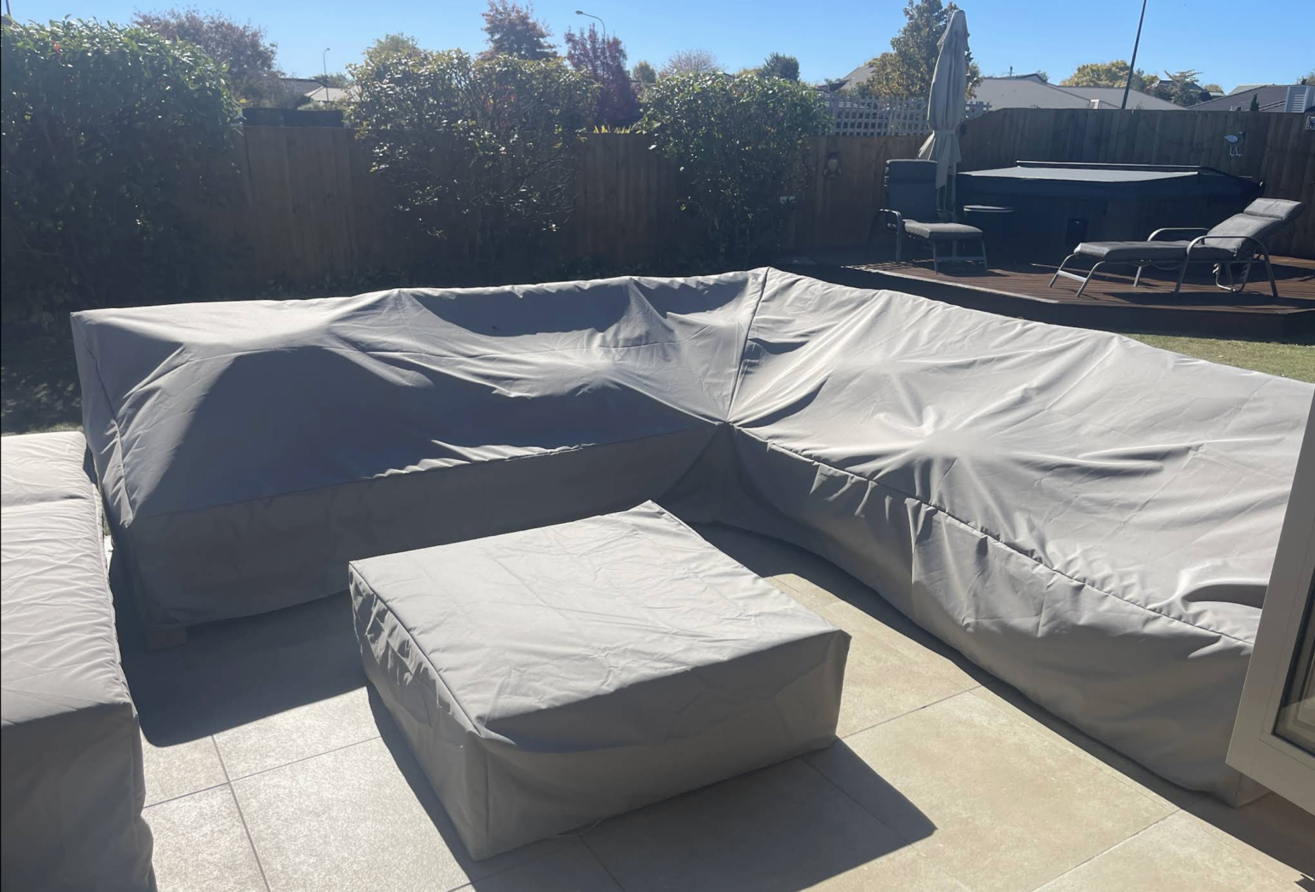 Grey Outdoor Furniture Cover Review by Lisa Deakin