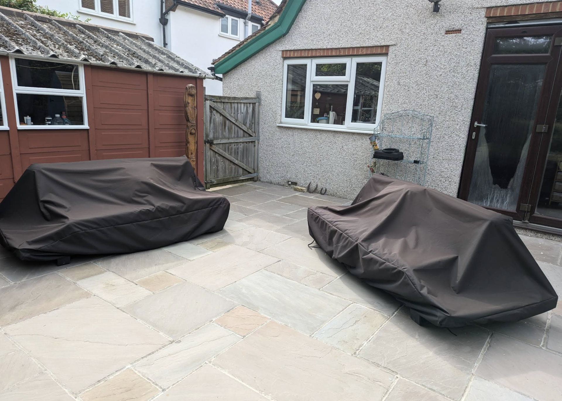 Black Patio Sofa Cover Review by Pat Russell