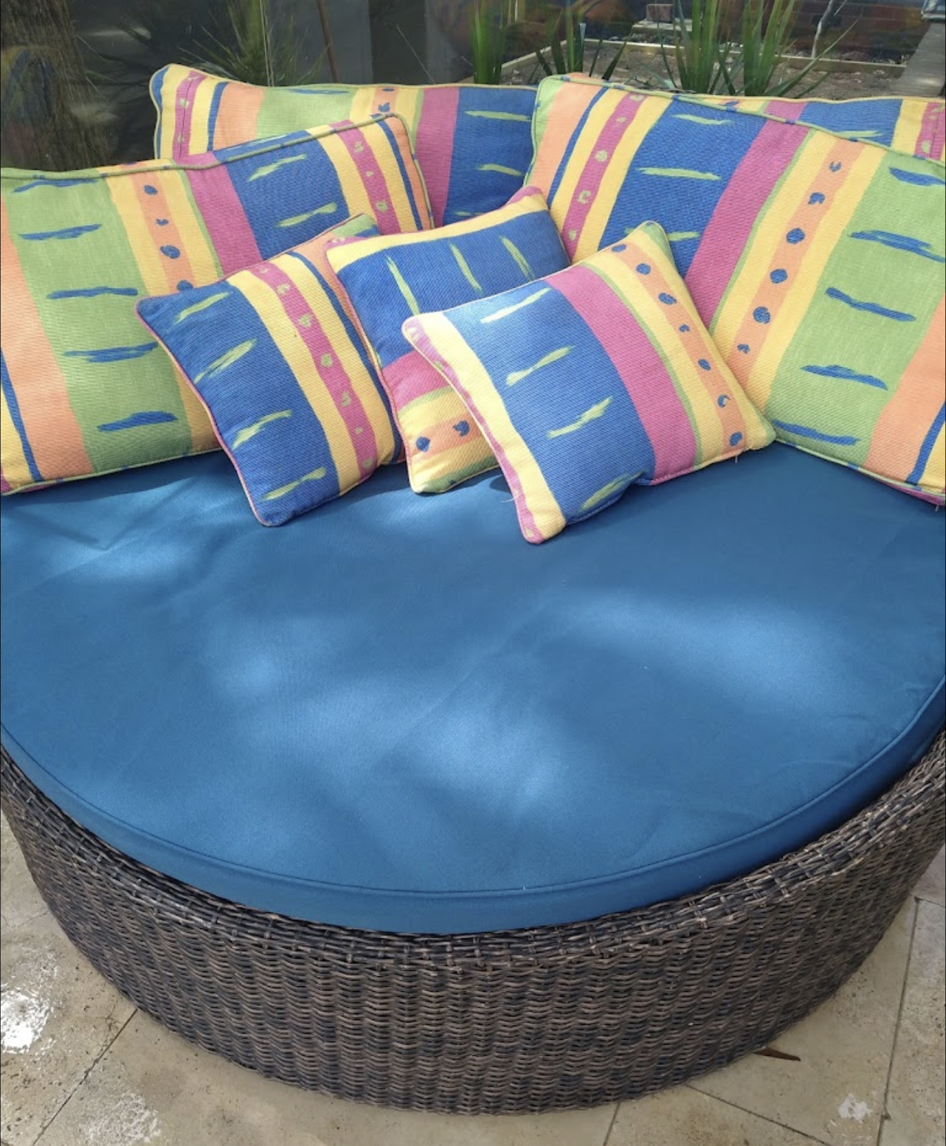 Galaxy Blue Cushion Cover Review by Janelle Arena
