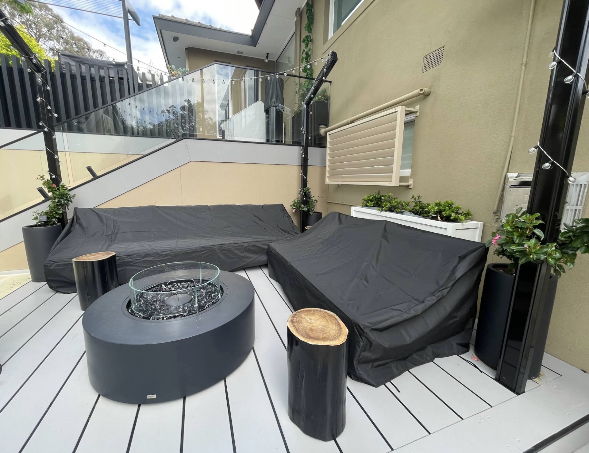 Black Patio Furniture Cover Review by Sandra Williams