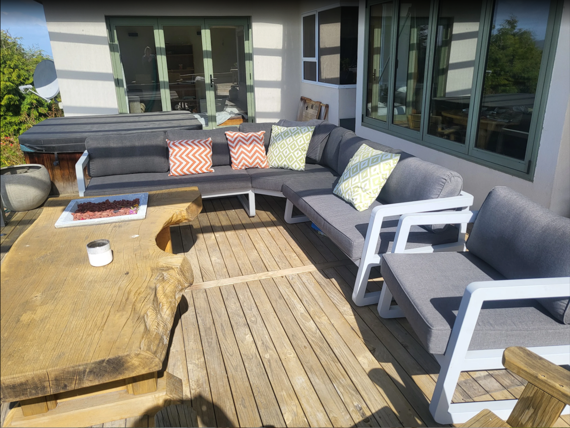 Outdoor Sofa Cushion Cover Review by Robyn Gardner