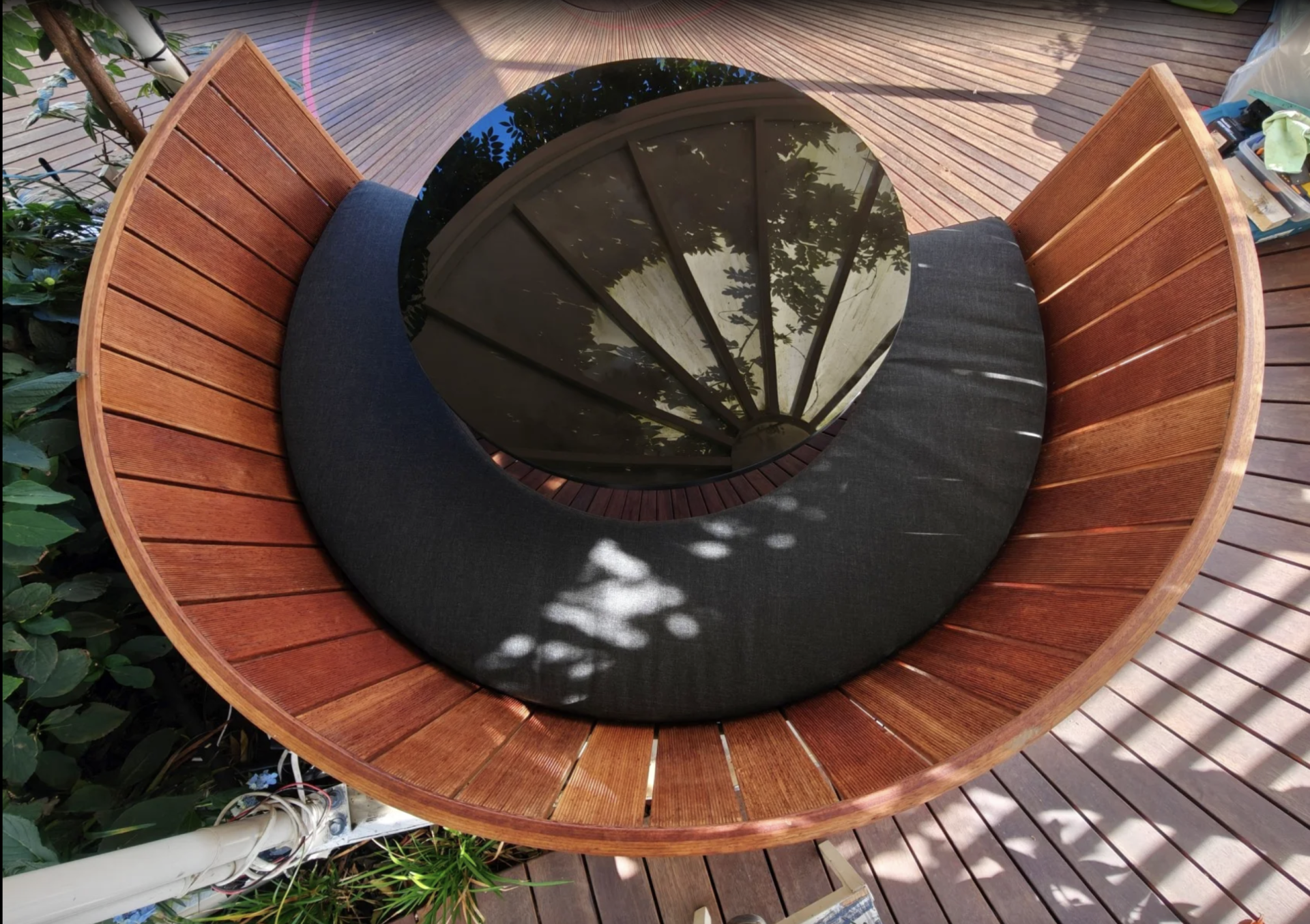 SemiCircular Garden Seat Cushion Cover Review by Graham Paul