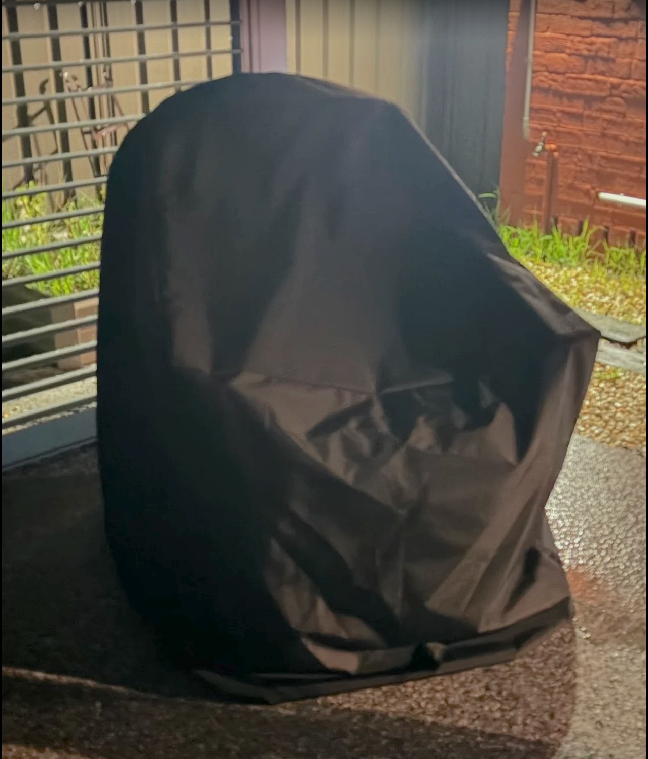 Black Adirondack chair Cover Review by Joanne Higgins