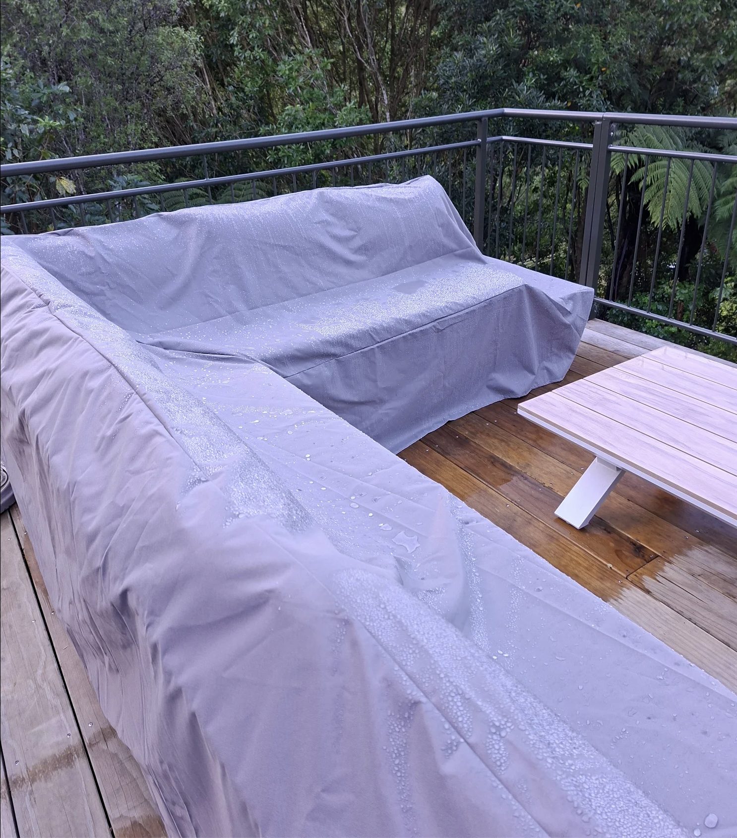 L-Shaped Outdoor Sofa Cover
